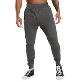 Men's Drawstring Casual Sports Trousers Breathable Men