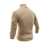 Autumn and Winter High Elastic Turtleneck Knitted Cashmere Sweater Thickened Young Men's Warm Undercoat