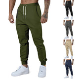 Men's Drawstring Casual Sports Trousers Breathable Men