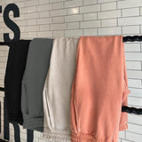 outfits for men New Men's Sports Solid Color Casual Trousers Outdoor Fashion Loose plus Size Ankle-Tied Sweatpants