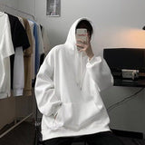 guys clothing styles Niche Design Sense American Thin Hooded Sweater Men's Clothing 2024 New Loose White Couple Coat Fashionable Top