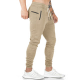 Sports Trousers Men's Drawstring Zipper Pocket Leisure Outdoor Sports Pants Men