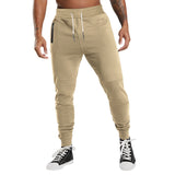 Sports Trousers Men's Drawstring Zipper Pocket Leisure Outdoor Sports Pants Men