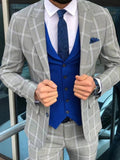 semi formal men outfit Hot-Selling Style New Digital Printing Plaid Men's Casual Suit Men's Jacket