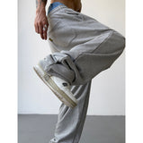 Riolio - TWO PIECE JEAN LOUNGE PANTS - chill guy 90s fashion mens fashion