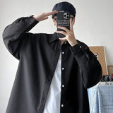 Riolio - Oversized Shirt - chill guy 90s fashion mens fashion