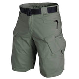 Riolio  Shorts Men Urban Military Waterproof Cargo Tactical Shorts Male Outdoor Camo Breathable Quick Dry Pants Summer Casual Shorts