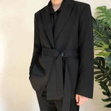 Riolio  Mens Autumn Jacket Ballroom Waist-Cinching Casual Suit Jacket Streetwear Fashion Nightclub Stage Performance Top Men'S Clothing