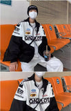 Riolio Retro Racing Jacket Men's High-end Motorcycle Jacket Spring Autumn Ins Fashion Brand Fashion Trend Embroidered Baseball Uniform