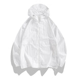 Riolio  Spring Summer Men Lightweight UV Protection Hooded Jackets Outdoor Quick Dry Men Suncreen Waterproof Hiking Hooded Coats
