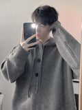 Riolio  American autumn and winter street fashion men and women personalized sweaters for couples loose retro Harajuku knitted casual
