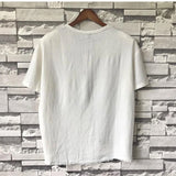 Riolio  Fashion O-Neck Pockets Irregular Hole Tassel T-Shirts Men's Clothing Summer New Loose Casual Tops Asymmetrical Tee Shirt