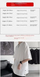 Riolio  Ice Silk T-shirt Men Short-sleeved Loose Summer Dress with Ice-sensing Half-sleeved Round Neck Top