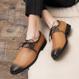 Riolio  Fashion Men Shoes Mixed Colors Dress Shoes Pink Wedding Shoe Autumn Plus Size 48 Causal Male Shoe Zapatos Hombre