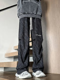 Riolio Corduroy Parachute Pants Men Pink Wide Leg Trousers Male Streetwear Hip Hop Harajuku Loose Casual Japanese Sweatpants