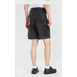 Riolio  Men's Work Shorts Multi-Pocket Cargo Shorts Breathable Quick Dry Labor Safety Pants for Construction