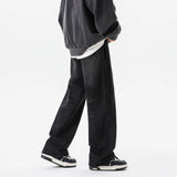 Riolio  Men Vintage Straight Wide Leg Jeans Retro Loose Casual Denim Trousers Man Women Streetwear Jeans Pants Neutral Baggy Jeans