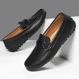 Riolio  New Trendy Men Casual Shoes Big Size 38-46 Summer Driving Loafers Breathable Man Business Footwear Slip on Falts Comfy Moccasins