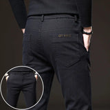 Riolio  Summer New Thin Breathable Versatile Casual Pants Men's Solid Button Zipper Pockets Patchwork Fashion Korean Straight Trousers