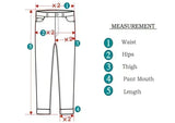 Riolio  Winter Fleece Warm Men's Jeans Straight Stretch Classic Business Casual Thicken Denim Trousers Washed Fashion Velvet Male Pants