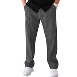 Riolio  Spring Summer Men Fashion Trousers Loose Casual Pants Breathable Sport Gym Trousers Oversized Joggers Straight Pants Man Clothes