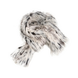 Riolio  Furry Warm Color Blocked Faux Fur Scarf Winter Genderless Fashion Youth Trendy Thick Comfort Versatile Scarf Unisex New