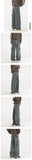 Riolio Loose straight Jeans Men Denim Cargo Pants Wash Solid Color Multi Pockets Casual Mid Waist Trousers Unisex Daily Wear Joggers