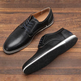Riolio  7-13 men casual shoes  fashion comfortable brand leather loafer men