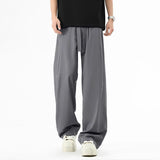 Riolio  Drapey Men's Trousers New Spring/summer Loose Straight-leg Casual High-waisted Wide-leg Pants