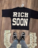 Riolio Harajuku New Letter Patch Graphic T Shirts Graphic Y2k Tops Oversized Gothic Casual American Streetwear Goth Men Clothes