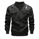 Riolio  Spring Autumn Men's Camo Bomber Jackets Fashion Men MA-1 Pilot Baseball Uniform Coats Mens Sports Windbreaker Jacket Clothing