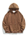 Riolio Spring Autumn Washed Hoodies Men 360G Heavy Cotton High Street Vintage Oversized Sweatshirts Y2k Hoody Harajuku Tops