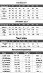Riolio  New Double-Breasted Business Dinner Party Formal Suit Vest Pants Three-Piece Set Slim Fit Men's Western Wear Ensemble