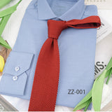 Riolio  Classic Knitted Neck Ties For Men Women 6cm Soft Narrow Green Navy Neckties Casual Shirt Daily Wear Suit Accessories Cravat Gift