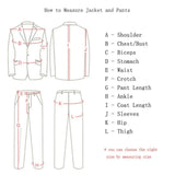 Riolio  Men's Suit 3 Pieces Set Solid Color Slim Fit Business Leisure Banquet Wedding Groom Dress Jacket Vest with Pants