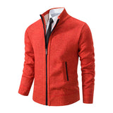 Riolio New fashion men's knitted sweater cardigan Joker comfortable warm casual coat