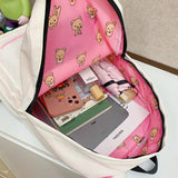Riolio  Rilakkum Backpack Anime Student School Shoulder Bag Kids Cute Travel Backpack Children Birthday Gift