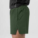 Riolio   Men's Quick Dry 3-inch Running Shorts High Waist Athletic Shorts with Side Split and Pockets