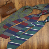 Riolio  New Trendy Mens Brown Green Navy Neckties 8cm Luxury Dots Floral Neck Ties Adult College Student Animal Printed Tie Cravat