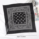 Riolio  Headbands Fashion Bohemian Cotton Print Bandana Hair Bands Hip Hop Man Women Outdoor Unisex Wrist Wraps Face Mask Handkerchief