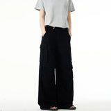 Riolio  Mens Pants Cargo Multi-Pocket Casual Pants Autumn Streetwear Fashion Daily Micro-Flared Wide-Leg Pants Men'S Clothing New