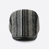 Riolio Adjustable Newsboy Hats for Men Flat Cap Male Irish Cabbie Gatsby Tweed Ivy Berets