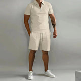 Riolio Summer Suit Slim-fit Trend Youth Sports Leisure Men's New Era