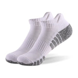 Riolio 3pairs Thickened Towel Bottom Running Socks Mesh Boat Socks Non-slip Breathable Sports Socks Low Cut Men's Socks Women's Socks