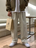 Riolio Korean Style High-end Straight-leg Casual Pants Men's Spring Summer Loose Trousers American 2025 New Trendy Wide-leg Pants Chic