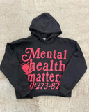 Riolio Y2k New Mental Health Matters Print Hoodies Women Men Oversized Hoodie Goth Grunge Streetwear Sweatshirt Harajuku Gothic Clothes