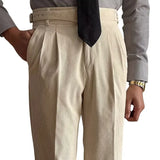 Riolio  Spring Autumn Slim Fit Trousers For Men Casual Straight Pants Pocket Joggers Male Fashion Trousers Business Pants Man Clothes