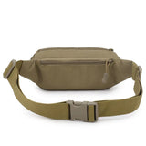 Riolio  Men's Waist Bag Tactical Pouch Men Shoulder Belt Bags Hip Sack Oxford Cloth Belly Waterproof Banana Male Fanny Pack for Phone