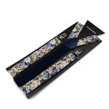 Riolio  Floral Cotton 2 Sizes Suspenders Parent Child Sets Men Women Kids Braces Adjustable Straps Male Pants Shirt Skirt Accessory Gift