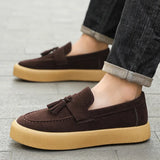 Riolio  New autumn men's bean shoes British style loafers fashionable men's casual single shoes